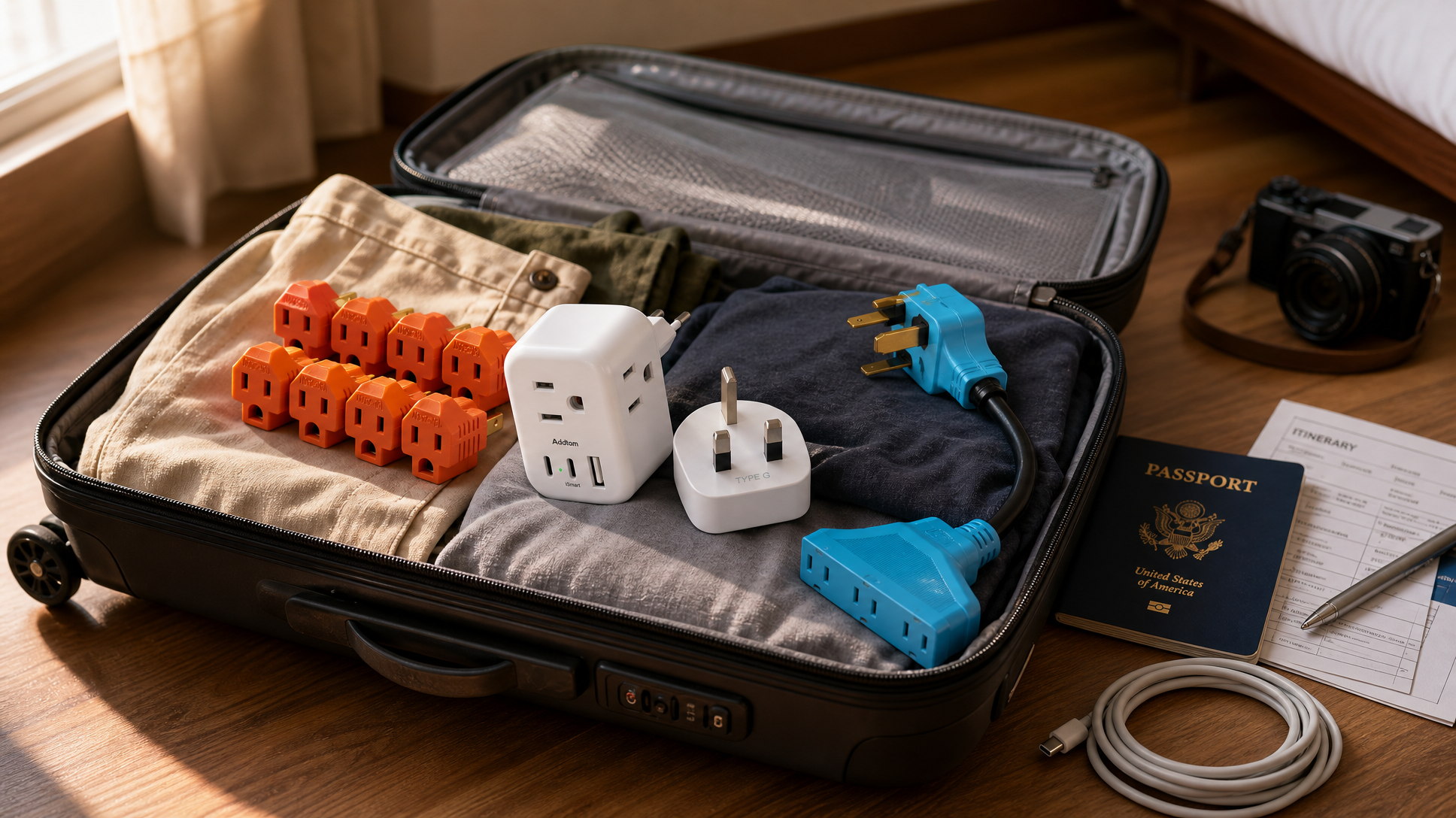 Travel Adapter vs. Voltage Converter: The Difference That Could Save Your Devices Abroad